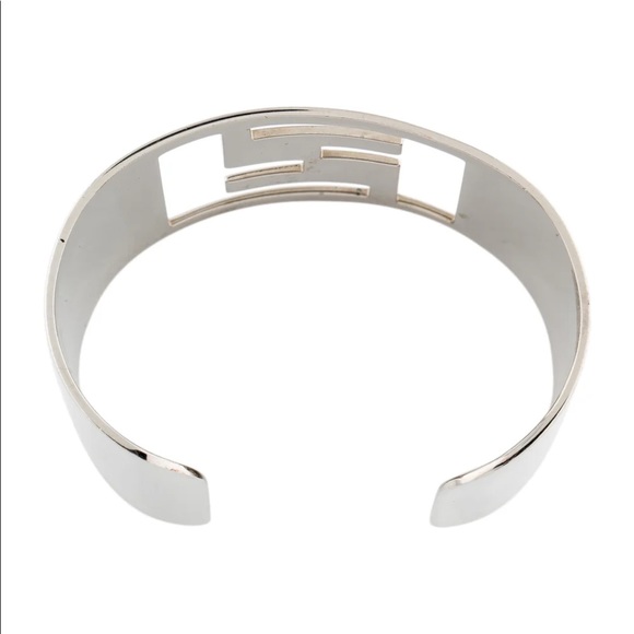 ❌ SOLD ON EBAY Fendi Logo Zucca Cuff - Picture 2 of 8